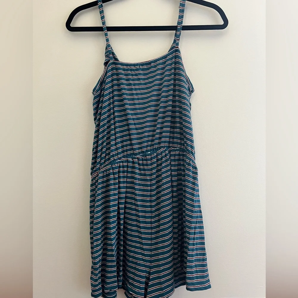 Striped Tank Romper - Picture 5 of 6